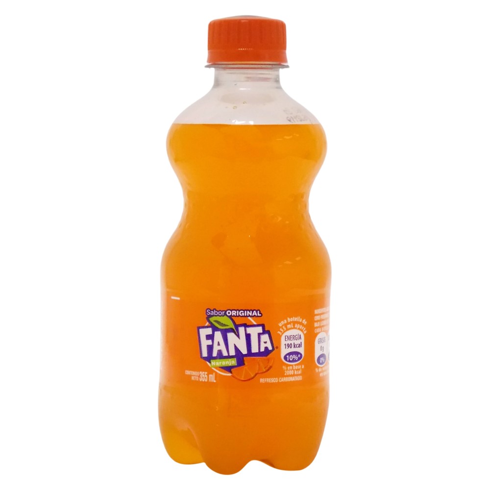 Refresco botella 355ml fanta naranja