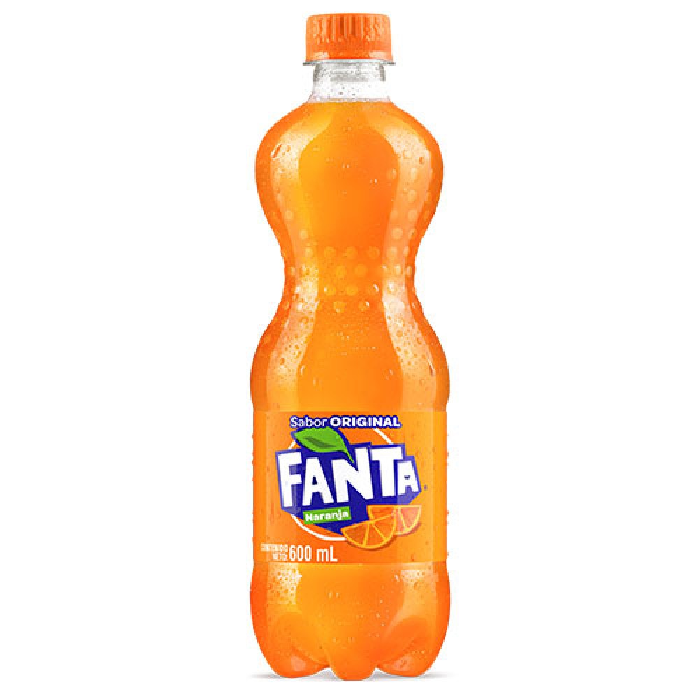 Refresco botella 600ml fanta naranja