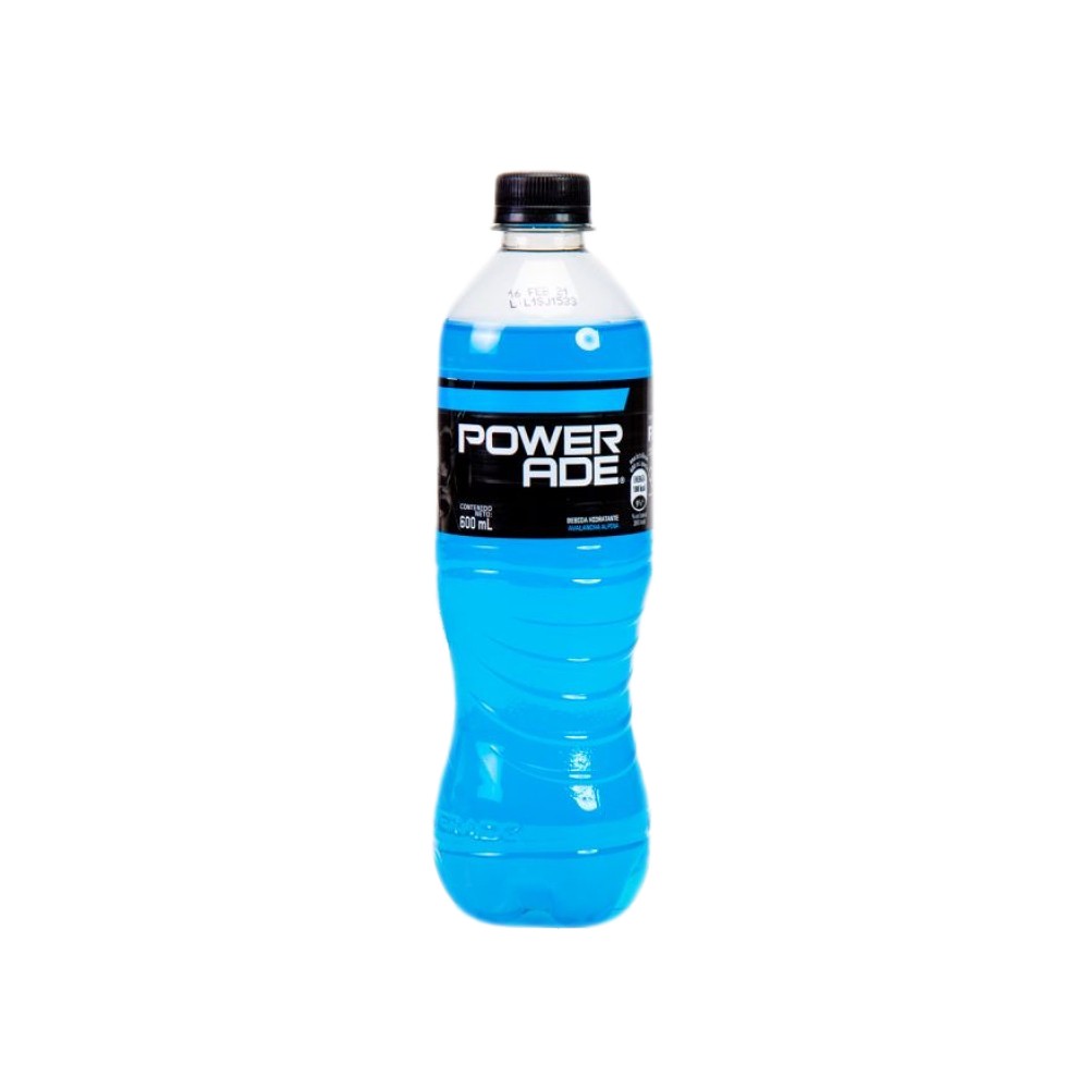 Refresco botella 600ml powerade avalancha