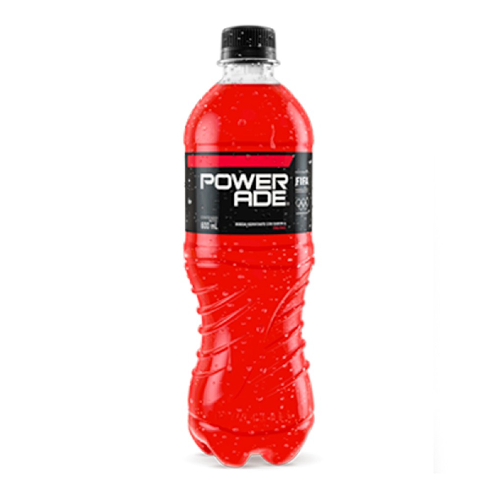 Refresco botella 600ml powerade frutas