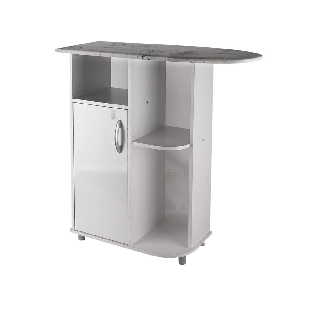 Mueble con planchador y estantes