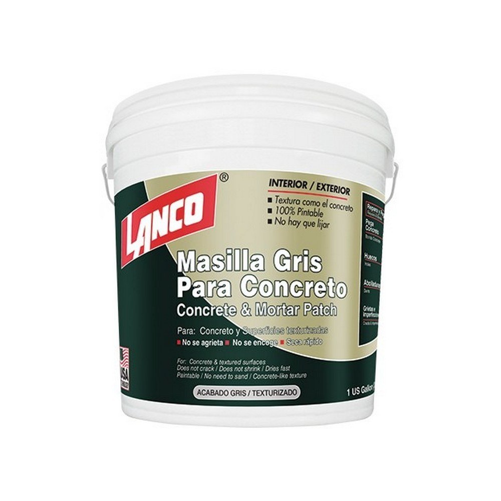 Masilla gris para concreto 1 gal