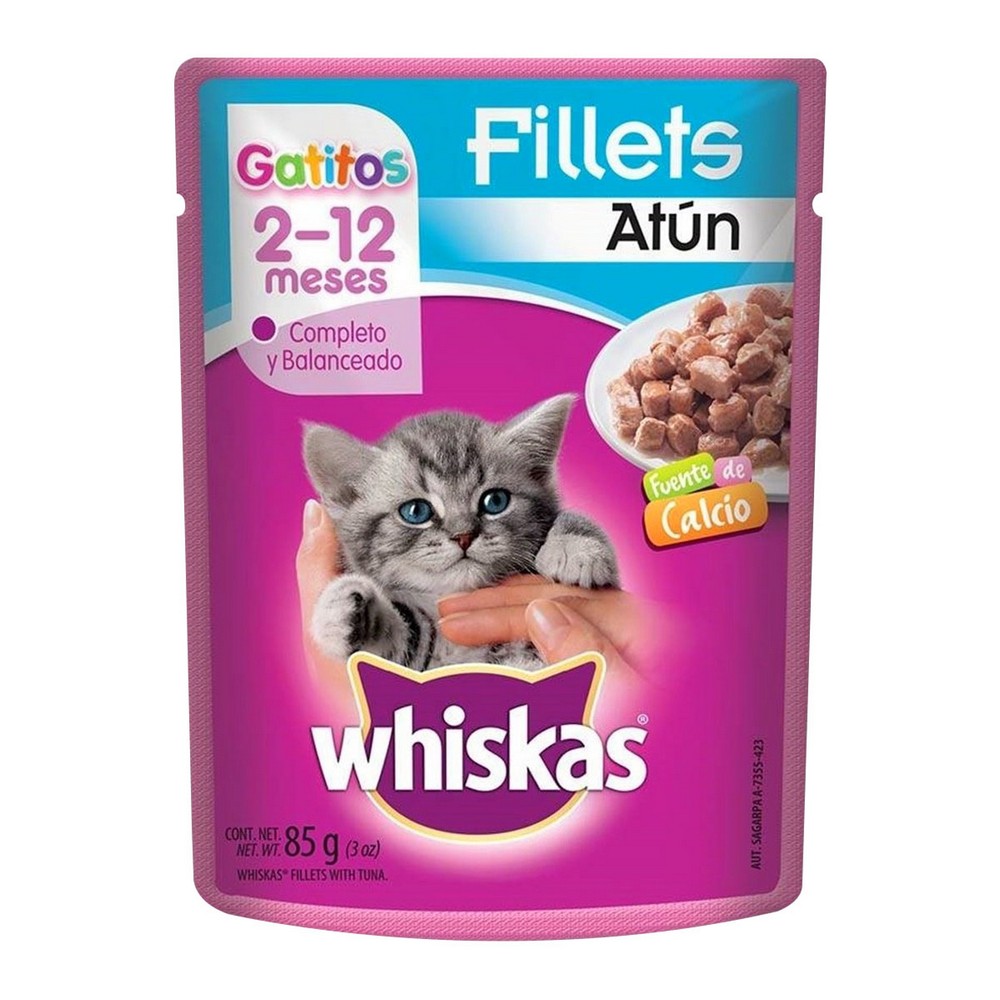 Alimento para gato sabor atun 85 g