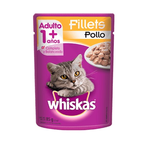 Alimento para gato sabor a pollo 85 g