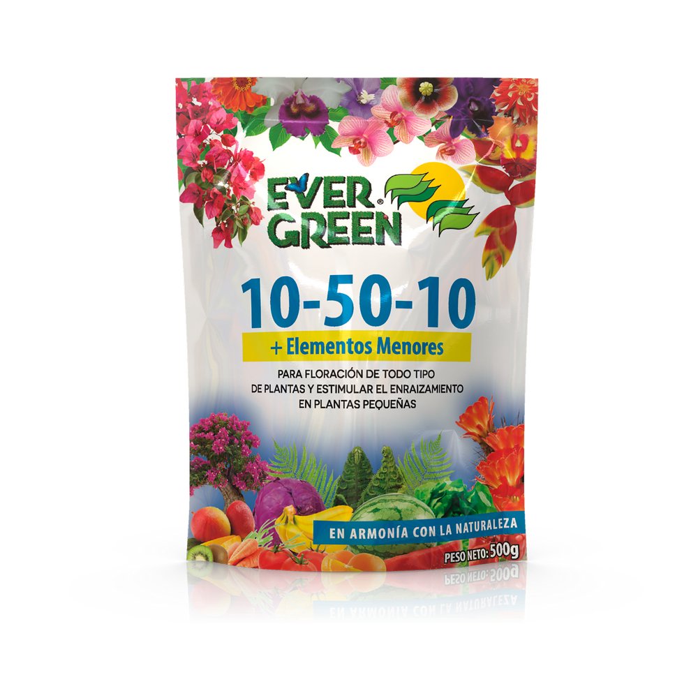 Fertilizante para floración 10-50-10 de 500 g