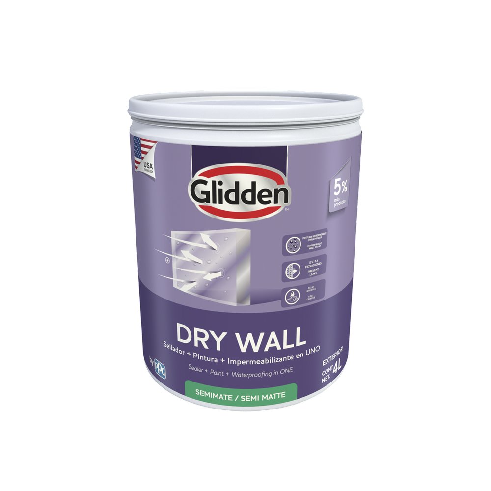 Impermebilizante dry wall blanco 4 ltrs