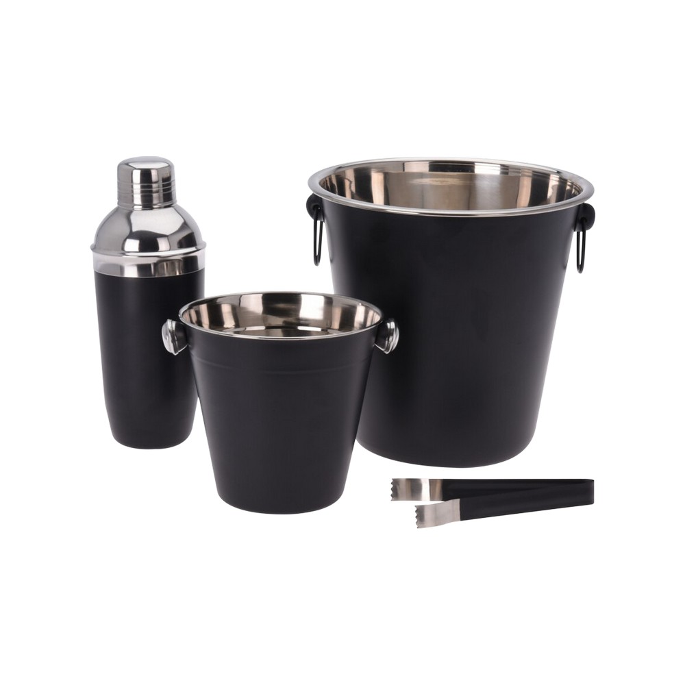 Set para bar 4 pzas. acero inox. a12405600