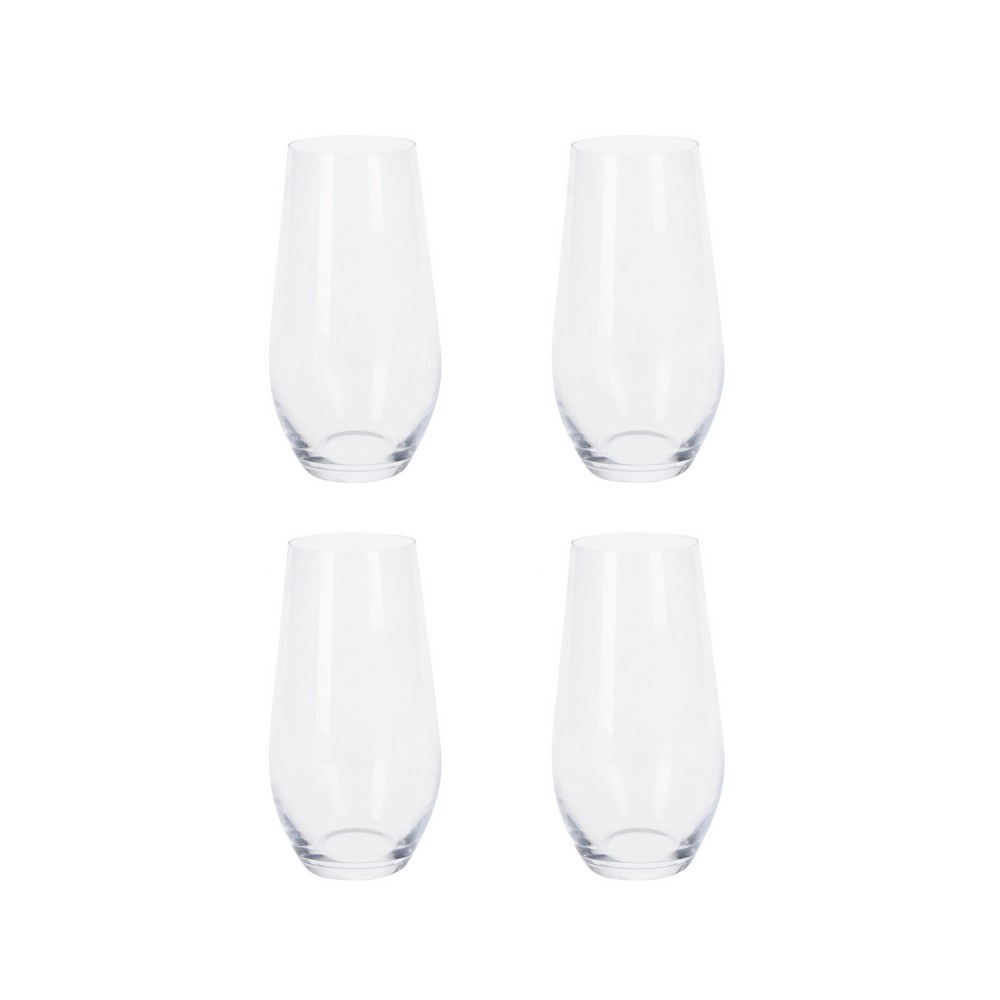 Vasos de vidrio 58 ml 4 unidades