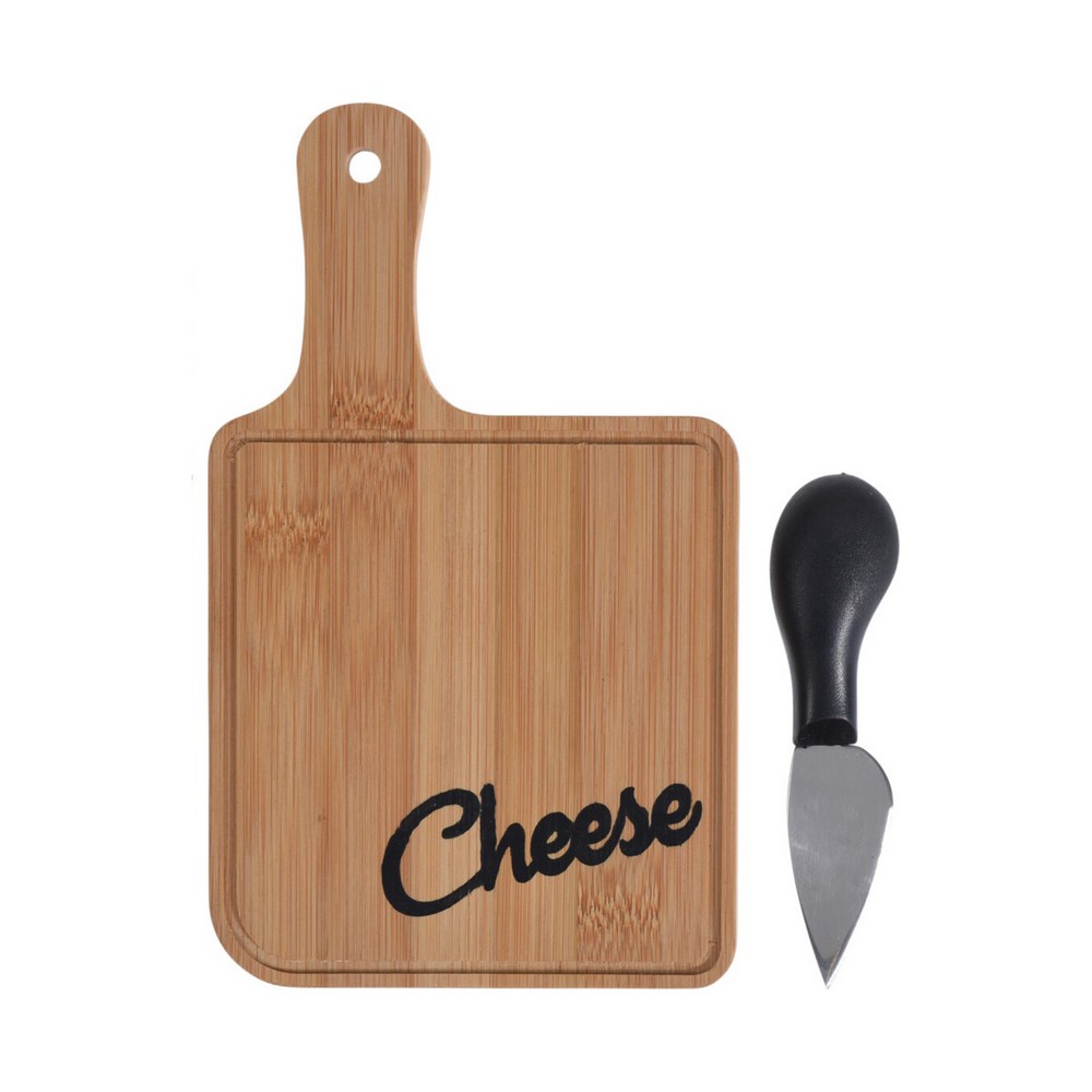 Tabla para queso con cuchillo