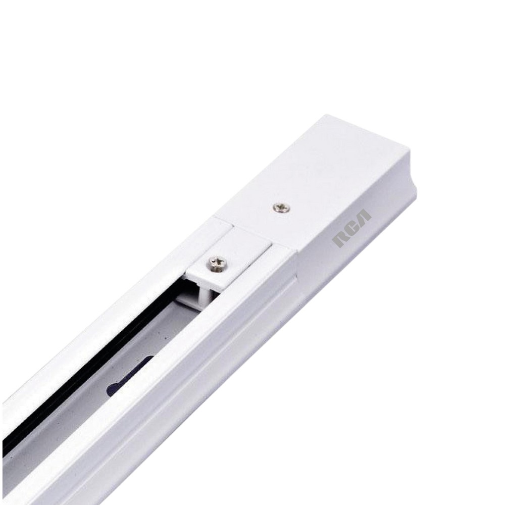 Riel de aluminio para lampara tipo track 1.5 m blanco rca