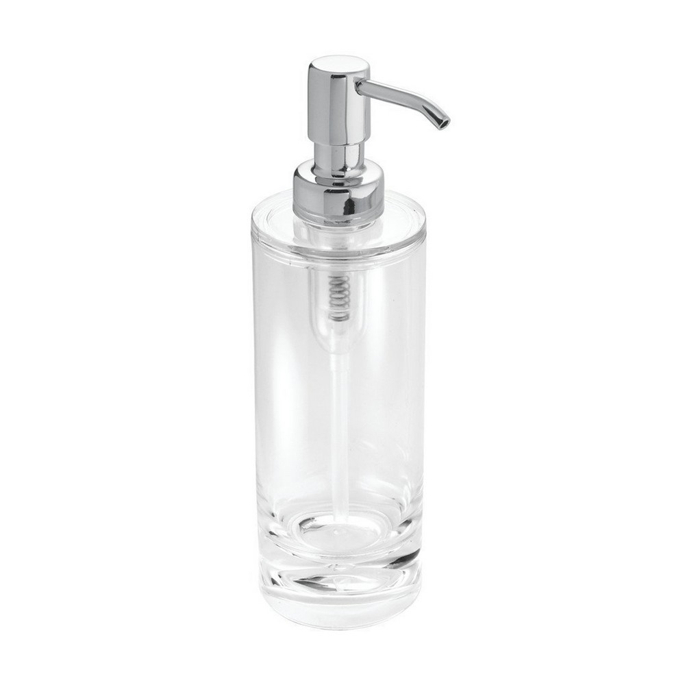 Dispensador para jabon de acrilico 15 cm transp eva