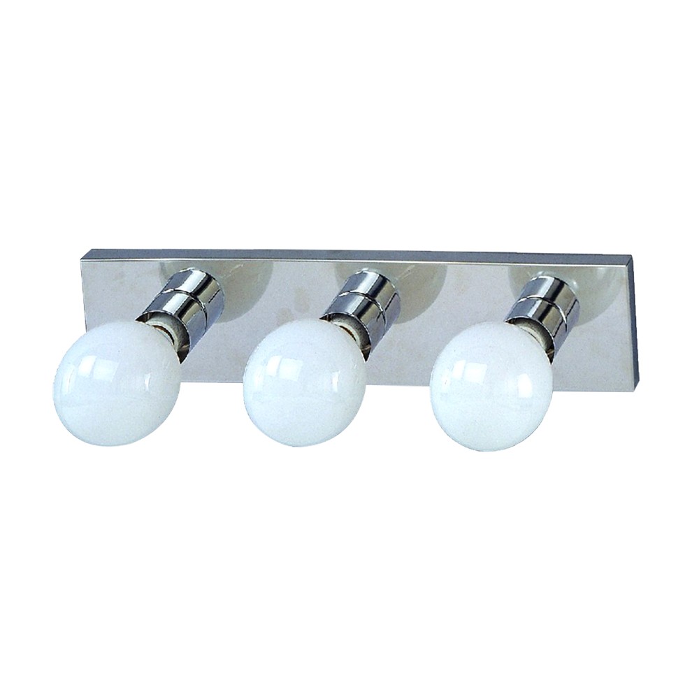 Luz de espejo cromada para baño, luces de aluminio impermeable, espejo LED,  luz delantera, luz frontal ajustable de 180 grados, iluminación de