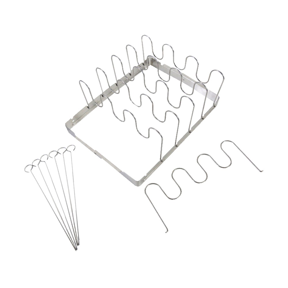 Shish kabob rib rack 25.40cm x 33.02cm (10inx13in) stainless steel grillmark