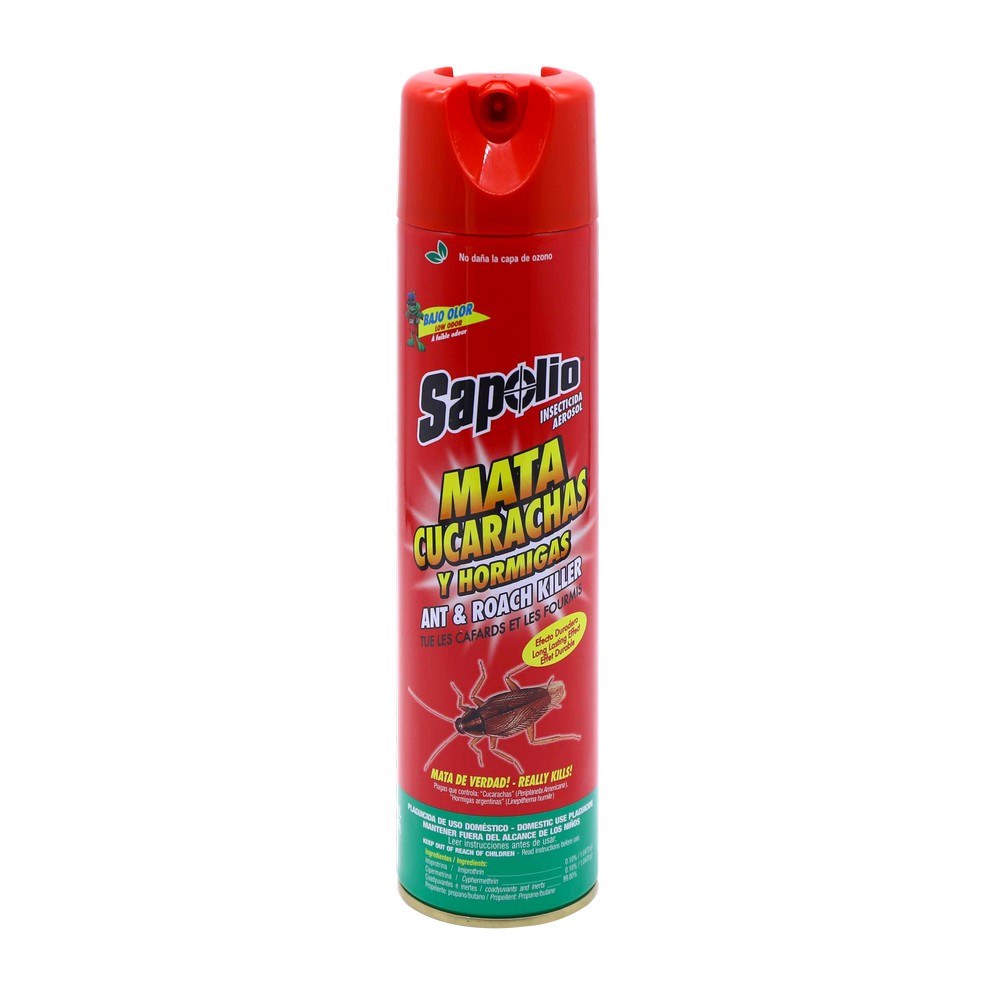 Insecticidas mata cucas sapolio 360 ml