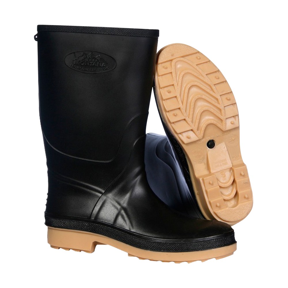 Bota de hule negra dakota talla 39