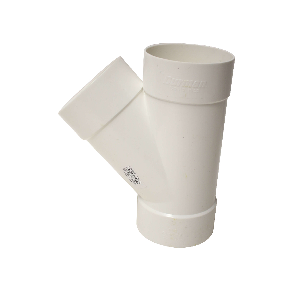 Yee tee pvc para drenaje 2x2 pulg