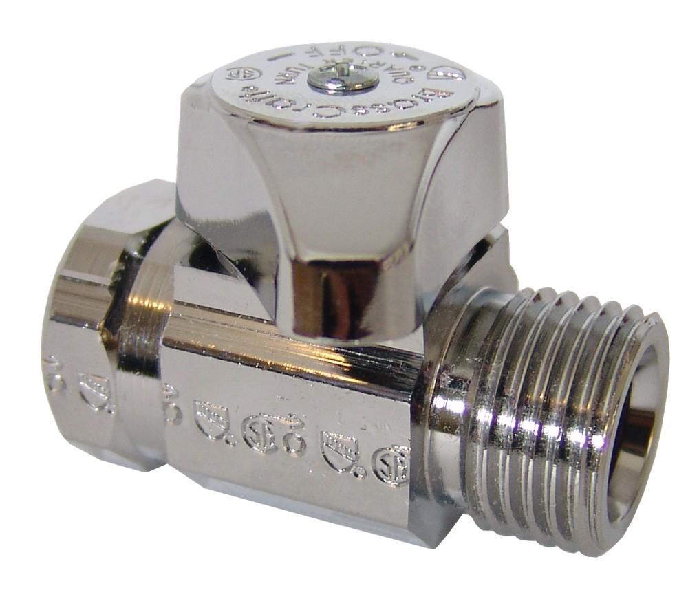 Llave control recta 1-2 pulg x 1-2 pulg 1-4 pulg de vuelta coflex ip-122