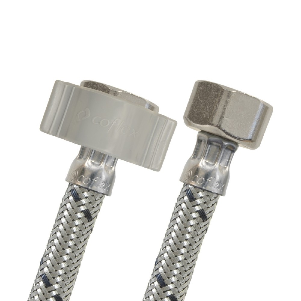 Tubo de abasto acero para fregadero 1-2 pulg fip x 1-2 pulg fip 40 cm