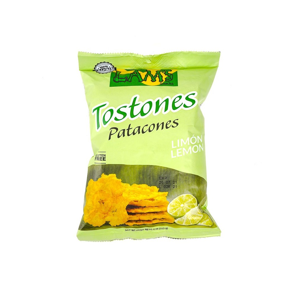 Patacon 113g sabor a limon