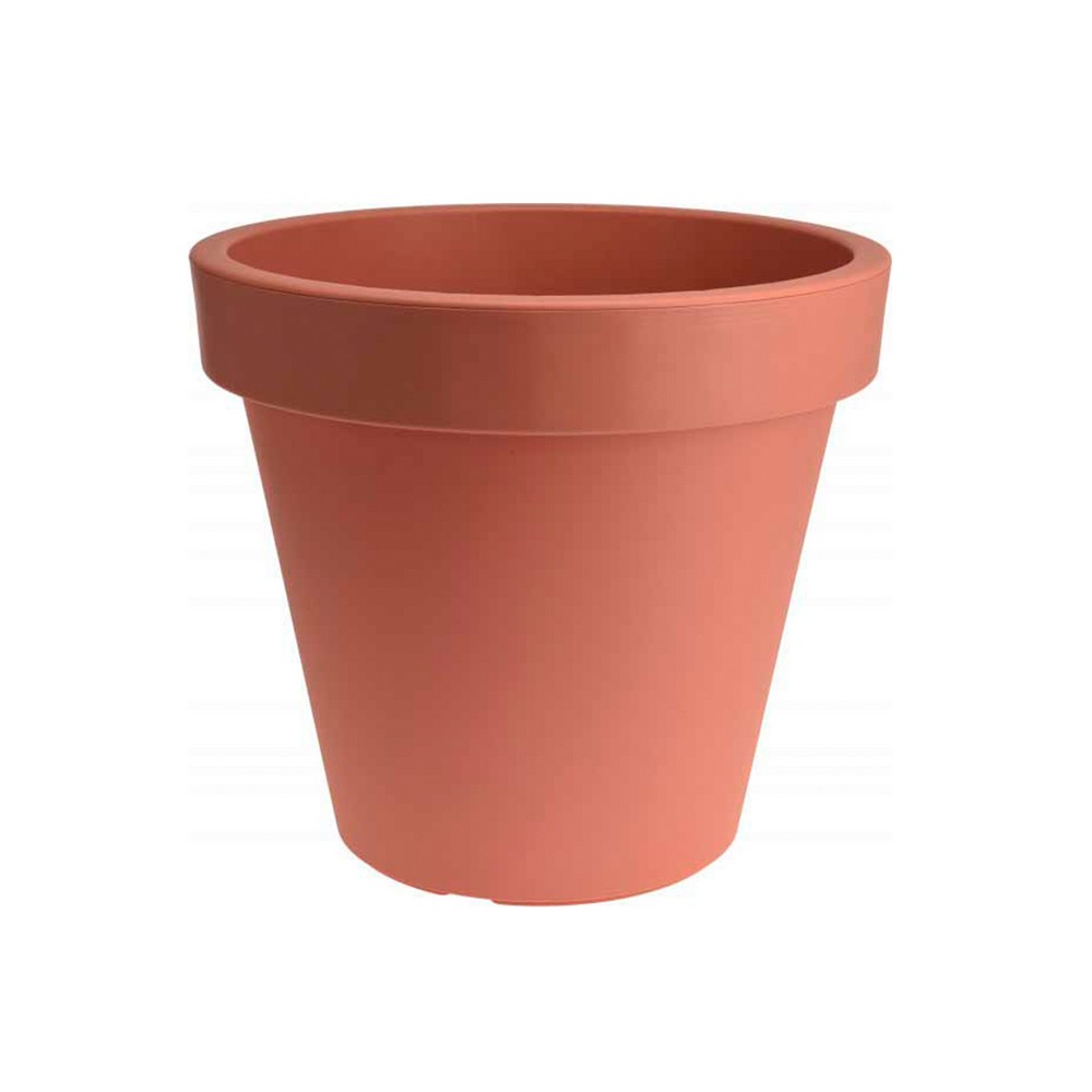 Maceta plastica redonda terracota 40cm y54197320