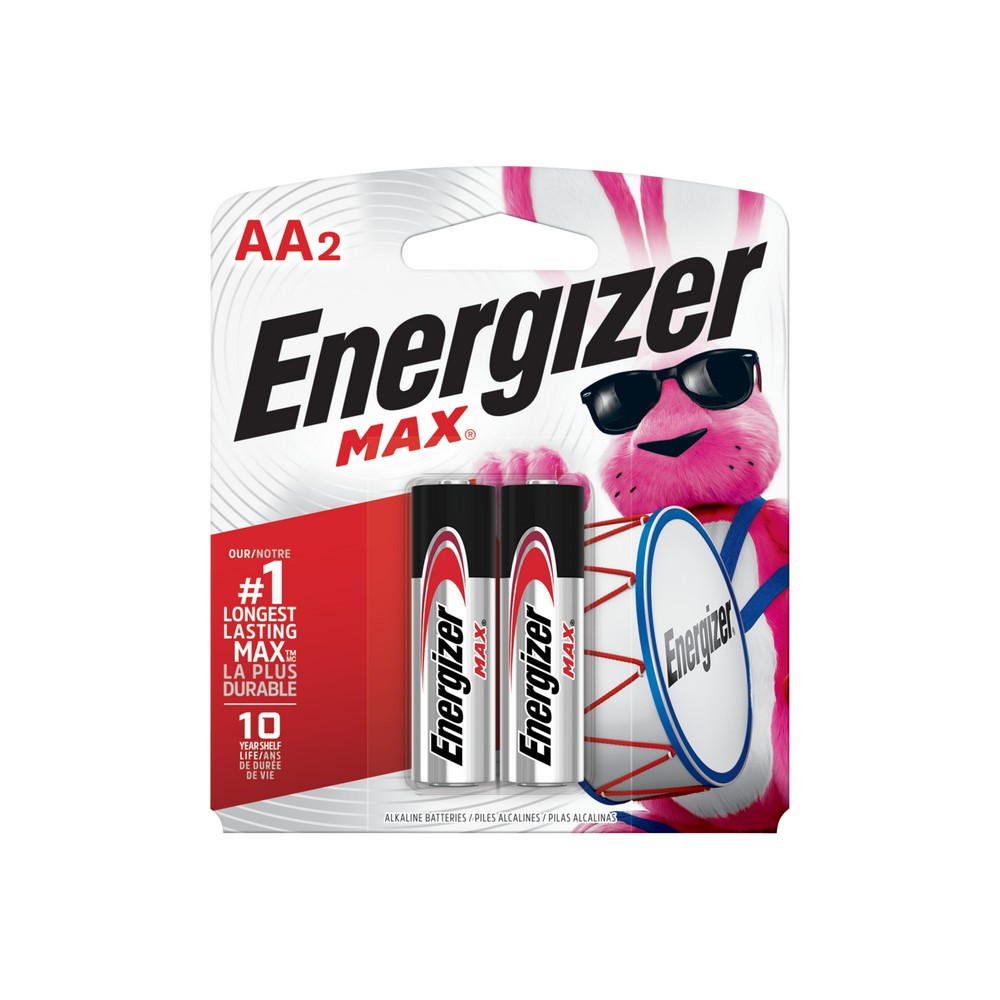 Bateria alcalina aa energizer s/2