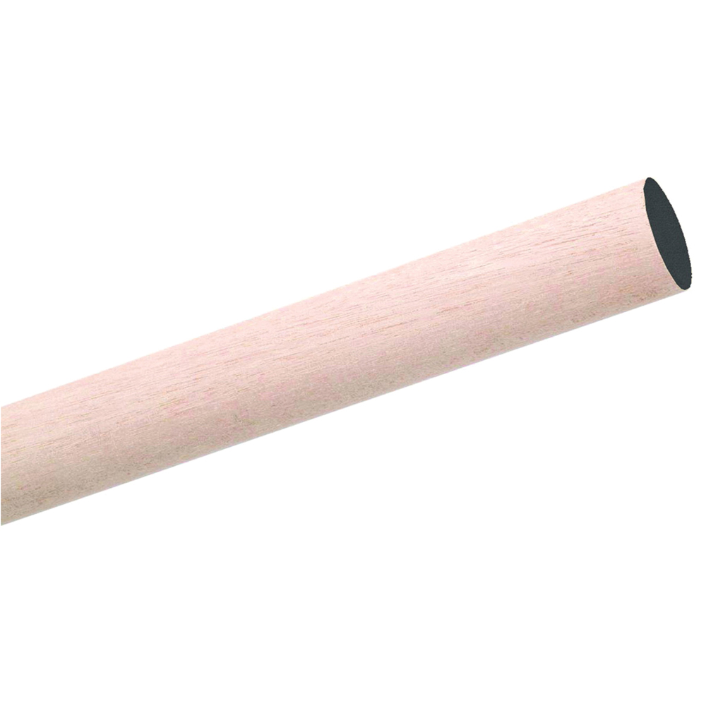 Bolillo de madera redondo 1/8 x 48 in