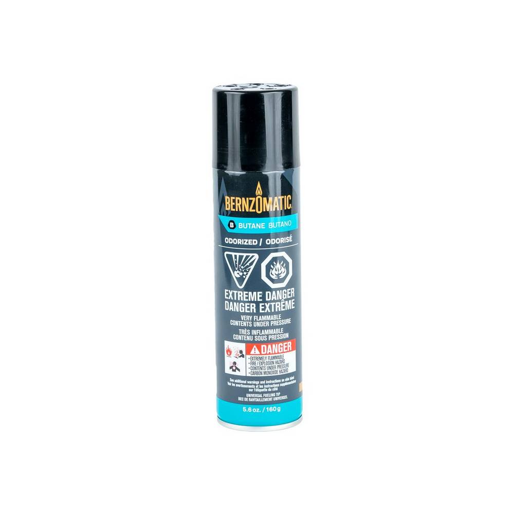 Cilindro de gas butano desechable 5.6 oz