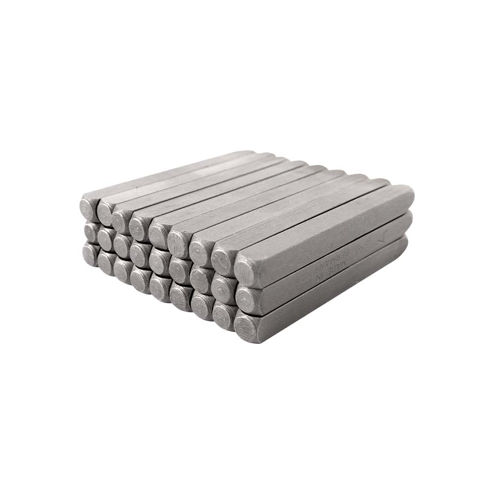 Abecedario de golpe 27 pzas 3mm