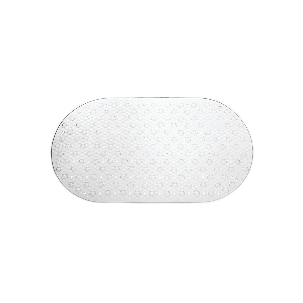 Alfombra para baño con antideslizante transparente