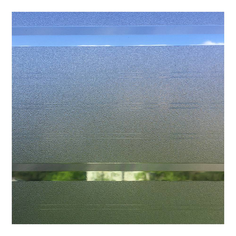 Pelicula adhesiva para vidrio 60x200cm frosted stripes