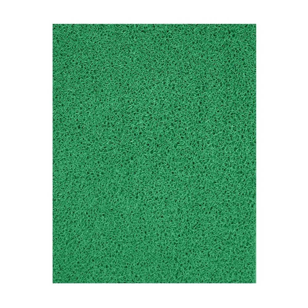 Alfombra rectangular verde Nima