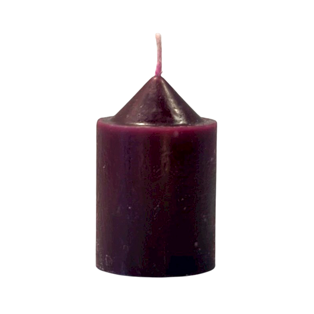 Candela votive morado