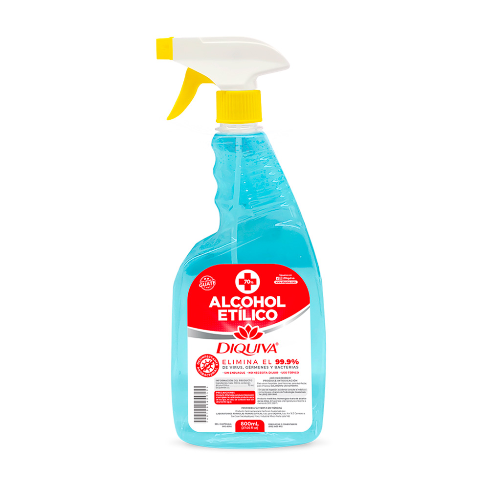 Alcohol liquido trigger 800 ml