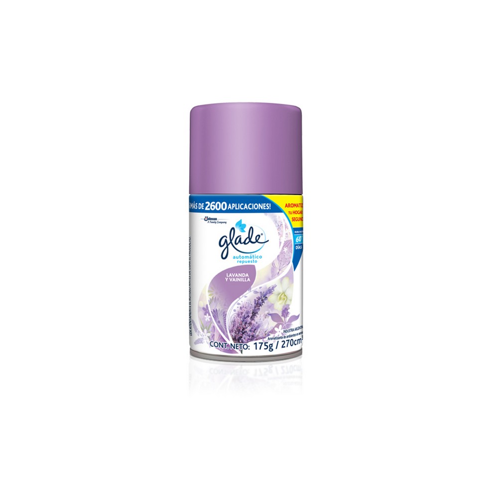 Repuesto para dispensador vainilla 270 ml glade