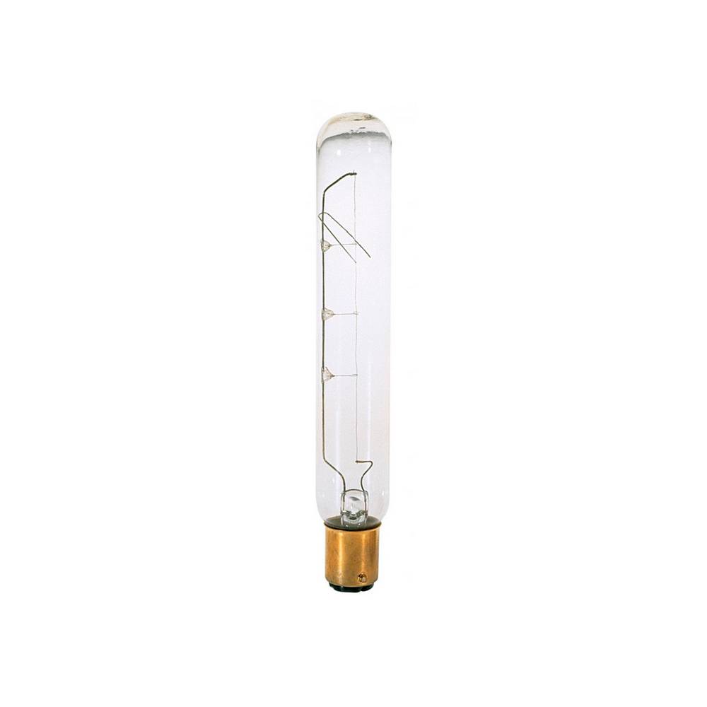 Bombilla incandescente 20w clear tubular balloneta