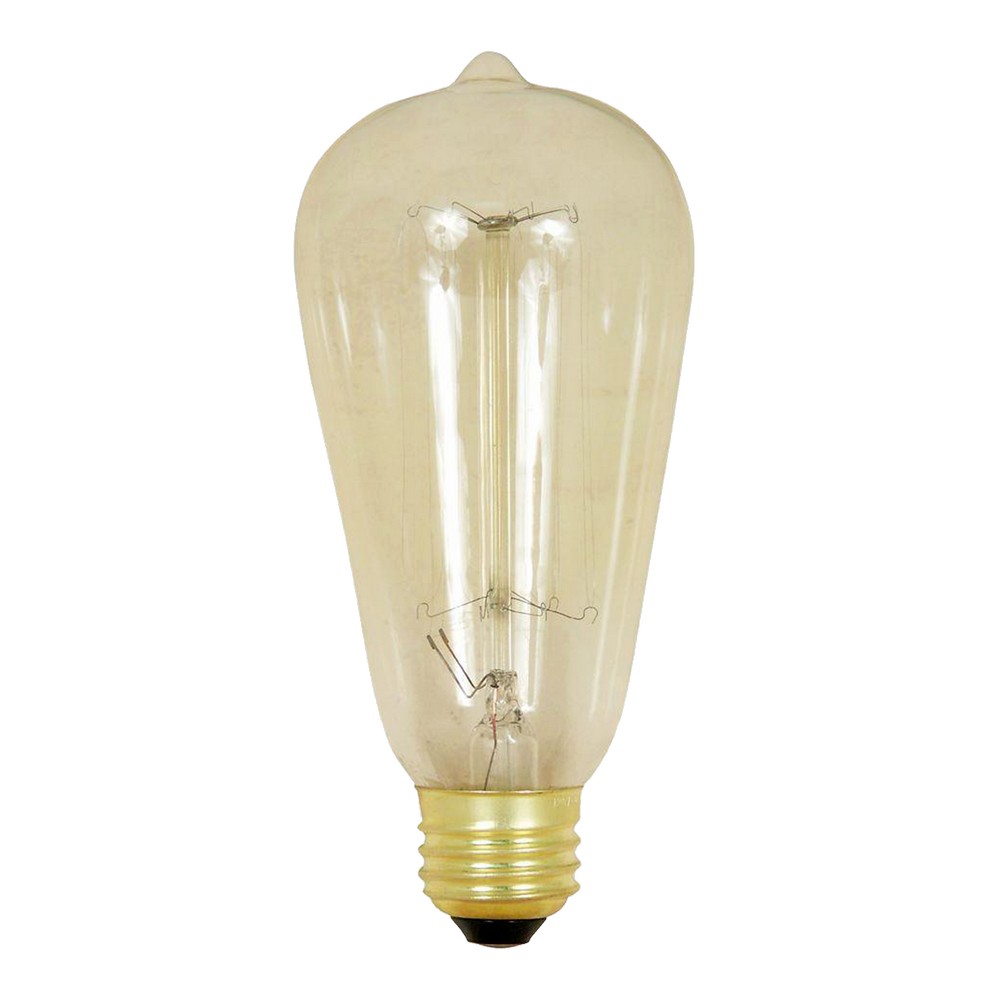 Bombilla incandes st19 decorativa 40w ediso feit bp40st19/rp