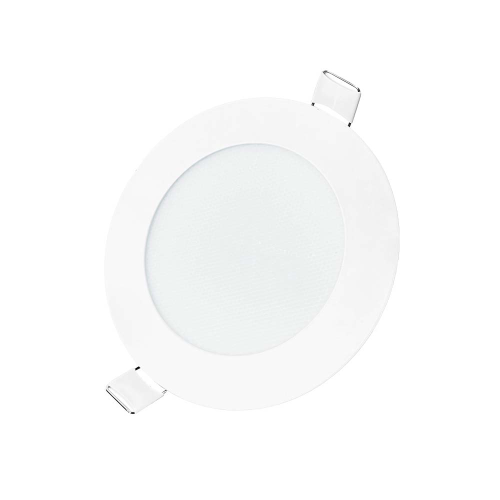 Ojo de buey led de 5 ft por 6w empotrable luz cálida