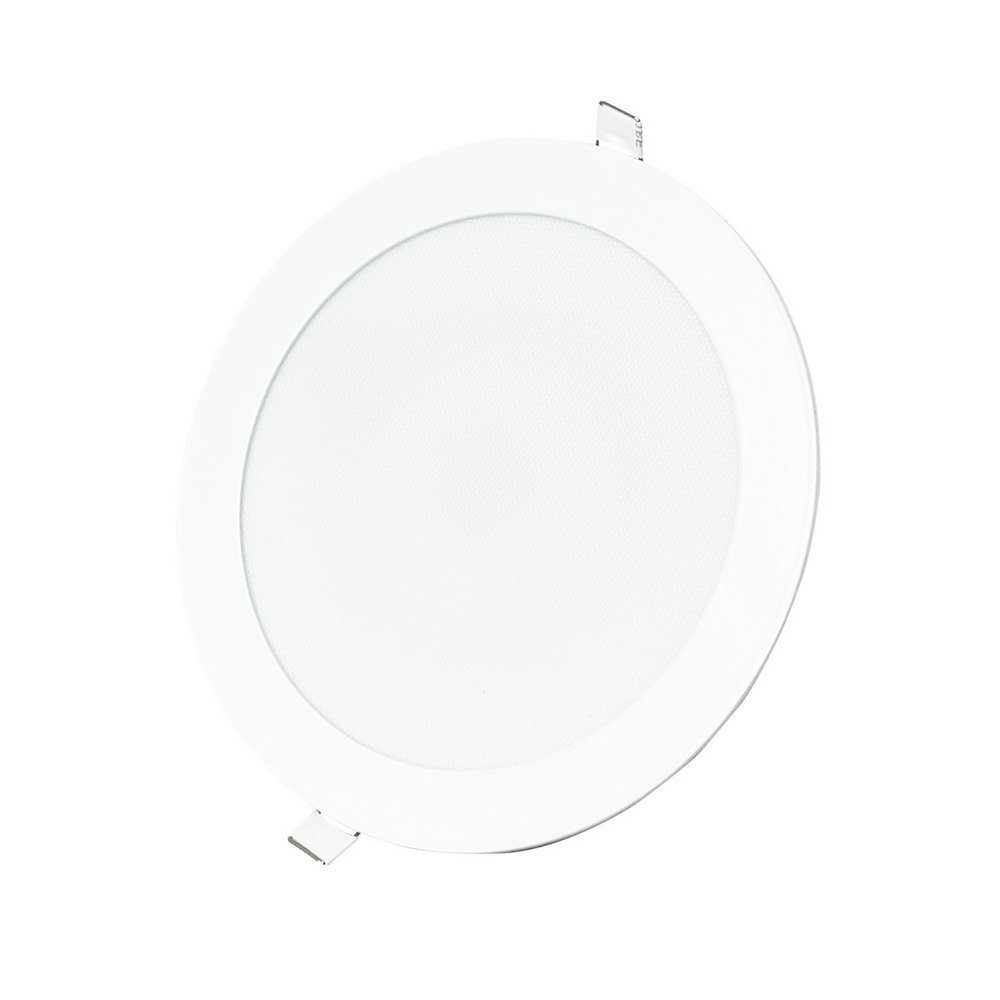 Ojo de buey led de 9 ft por 18w empotrable luz cálida - Montaje empotrado
