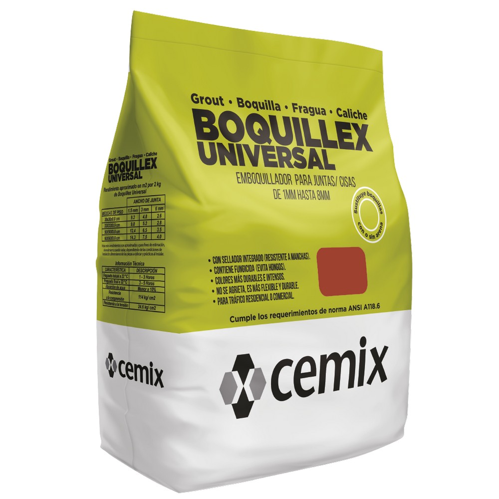 Bolsa de boquillex universal 2 kg rojo saltillo