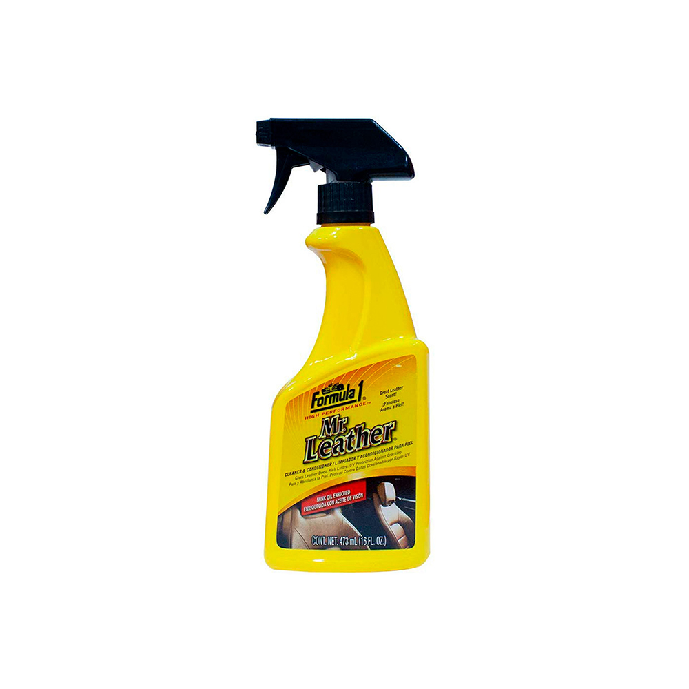 Limpiador para cuero en spray 16 oz formula 1