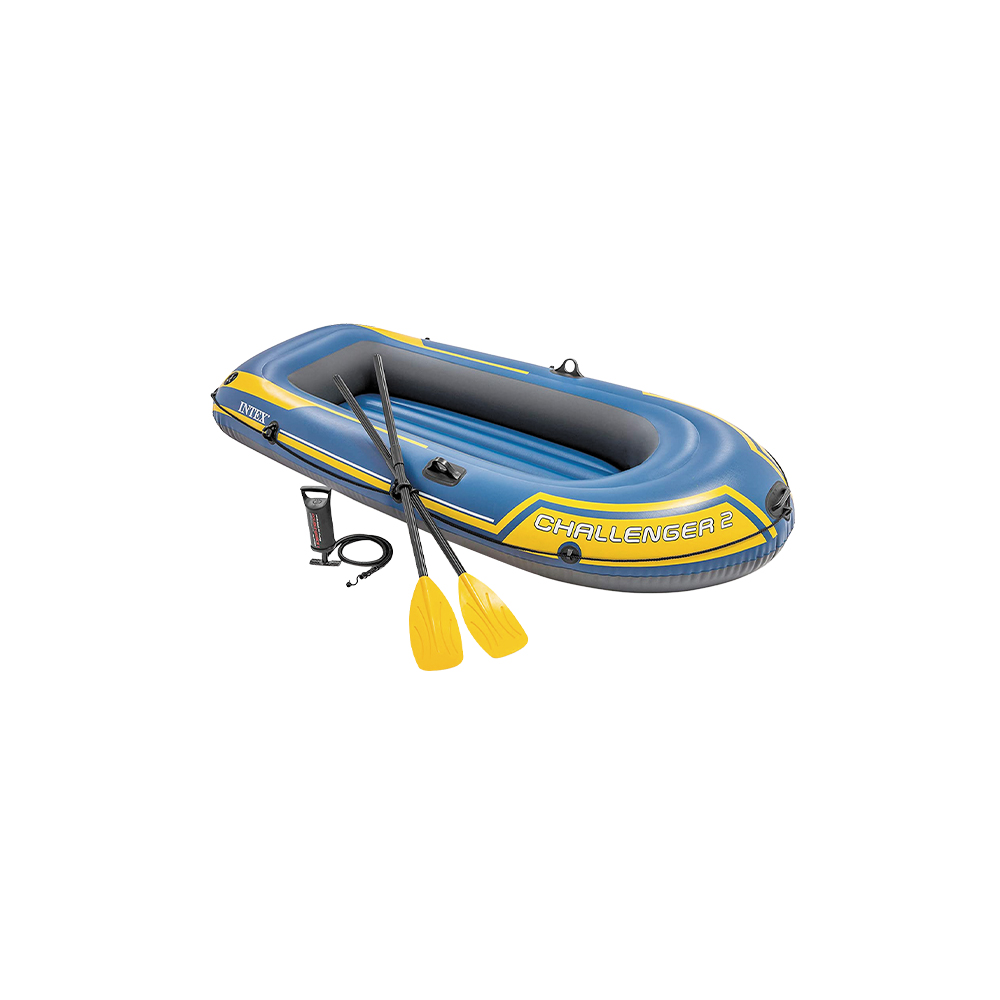 Bote inflable para 400 lbs 2.36x1.14 mts c/accesorios