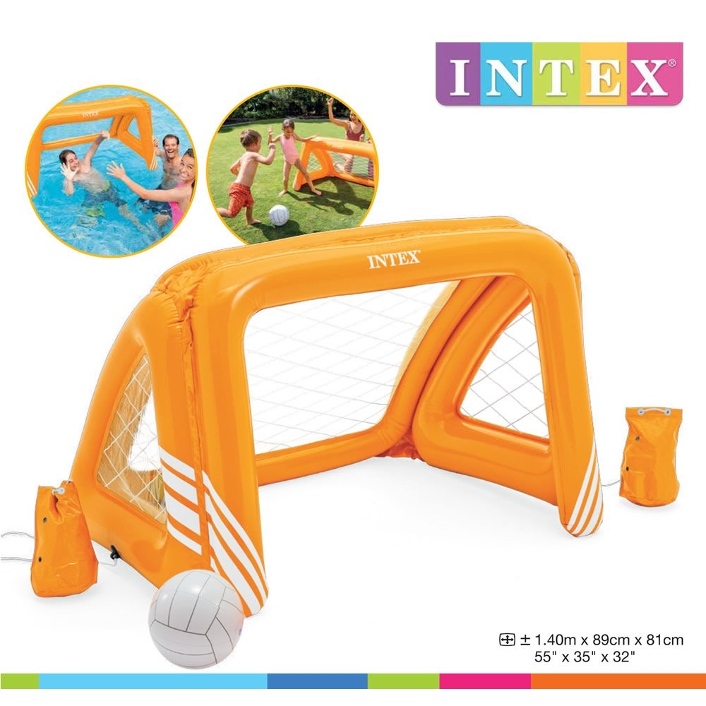 Juego inflable porteria c/pelota 1.40x0.89x0.81 mts