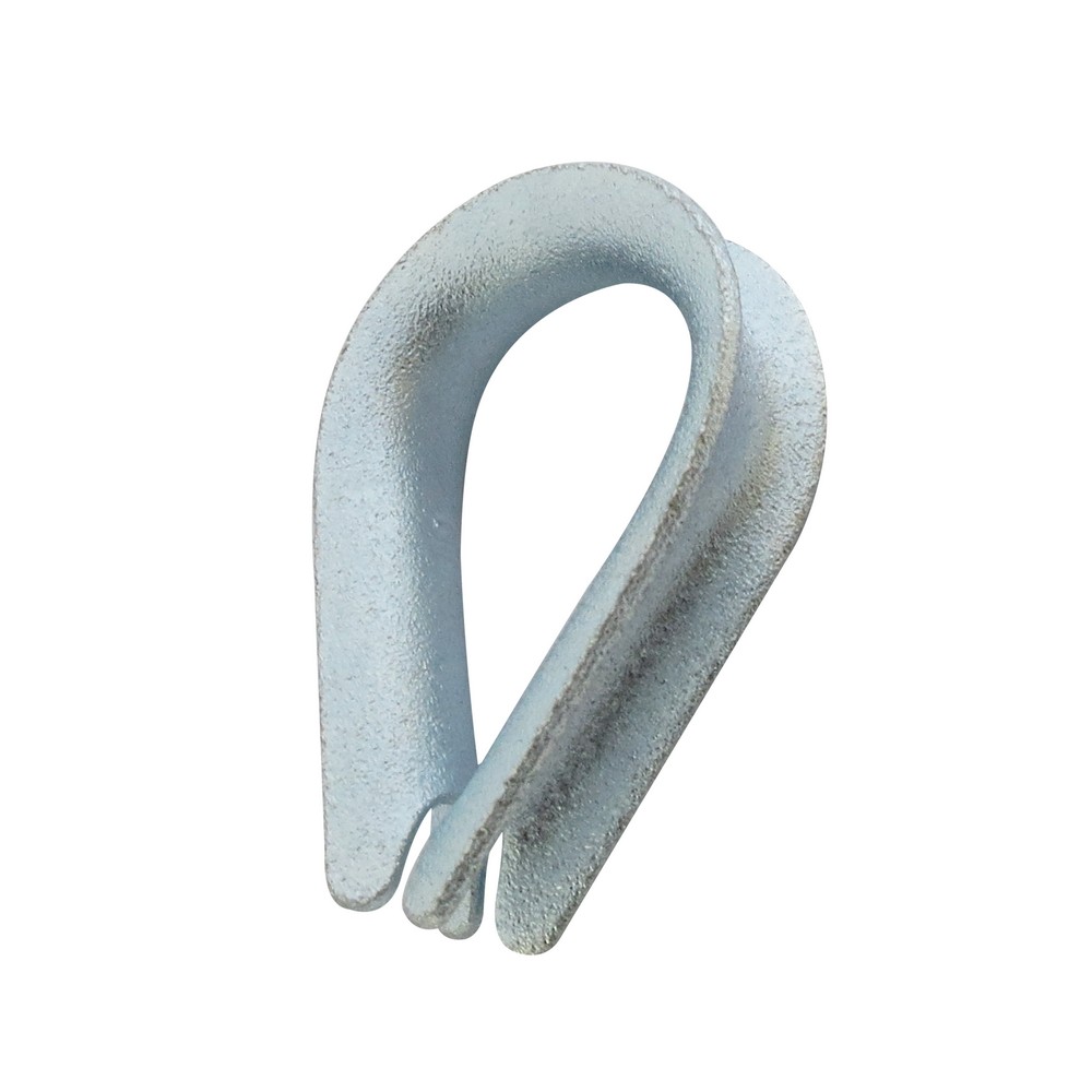 Guardacabo galvanizado de 1/4 pulg (12.7 mm)