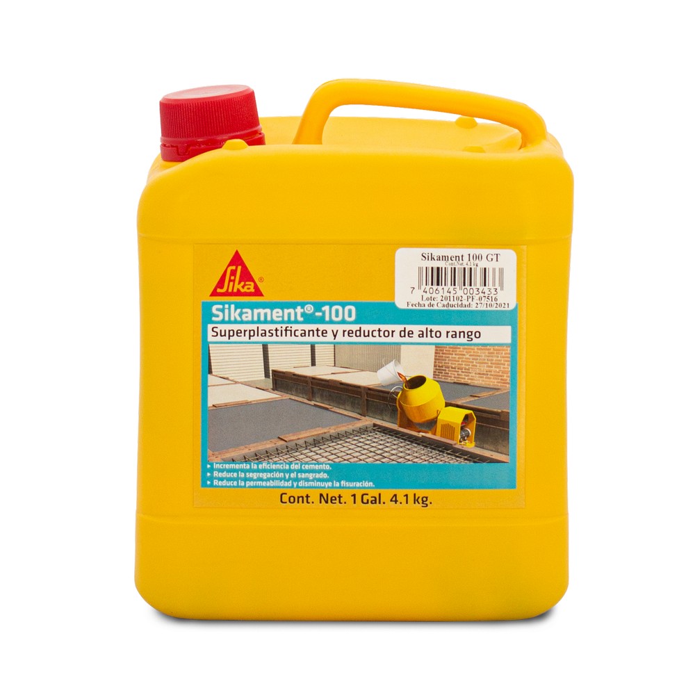 Aditivo acelerante para concreto sikament-100 gal 500343