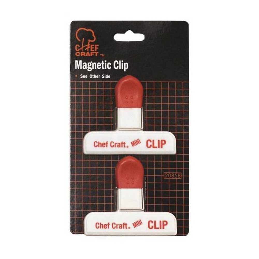 Clips magnéticos para bolsa 2 pzas