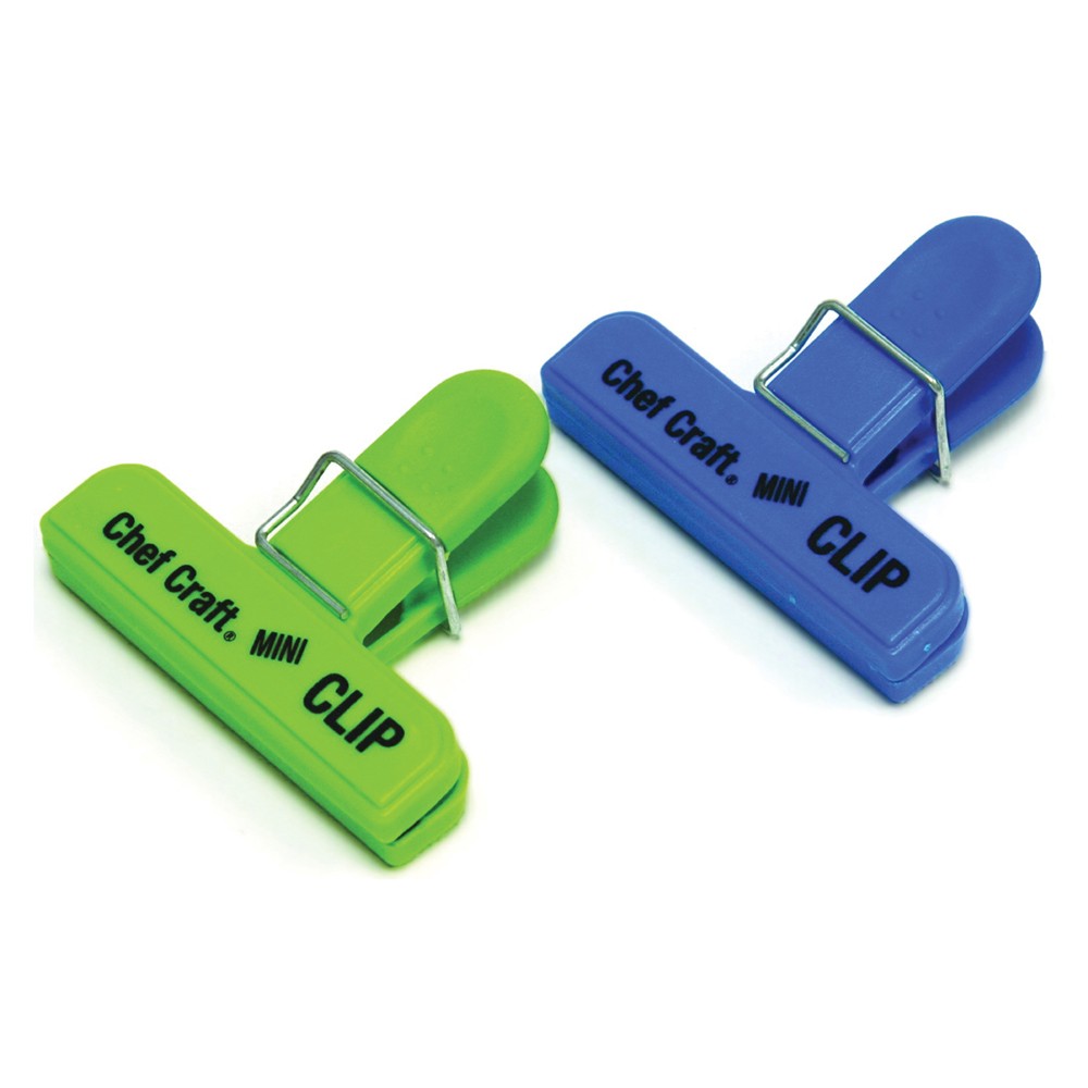Clips plásticos para bolsa 2 pzas