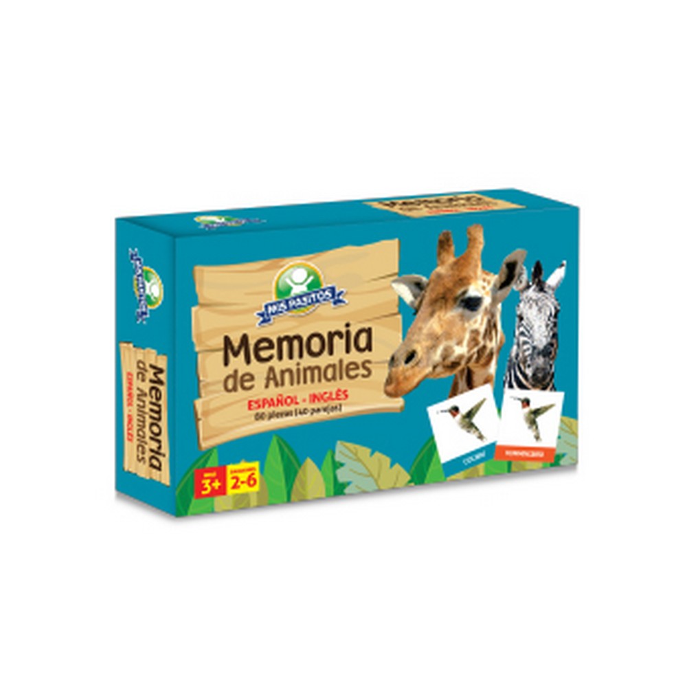 Juego de mesa memoria animal