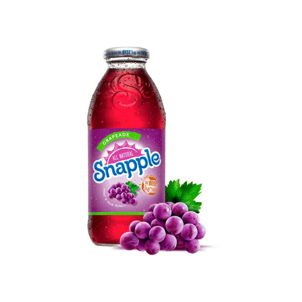 Grapeade 24/16 oz snapple 200060207