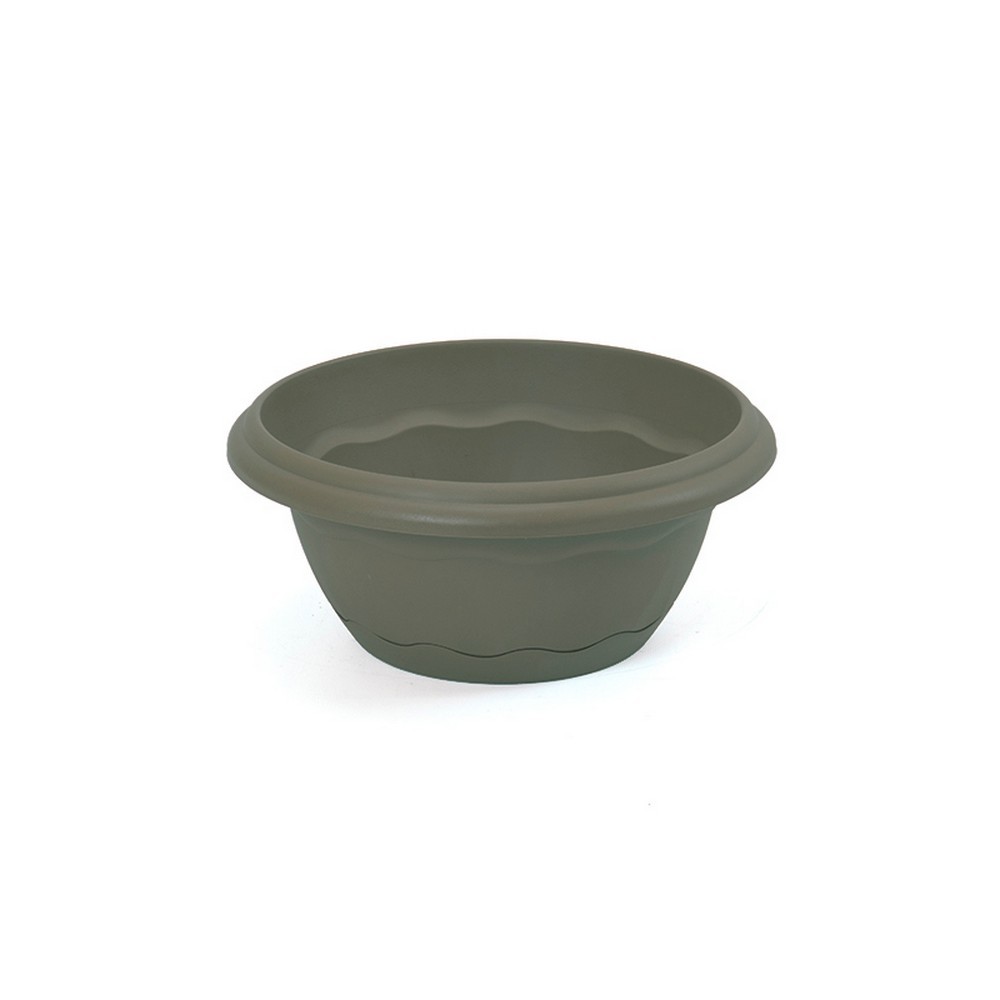 Centro con plato terra 30 cms taupe plastiken 7682