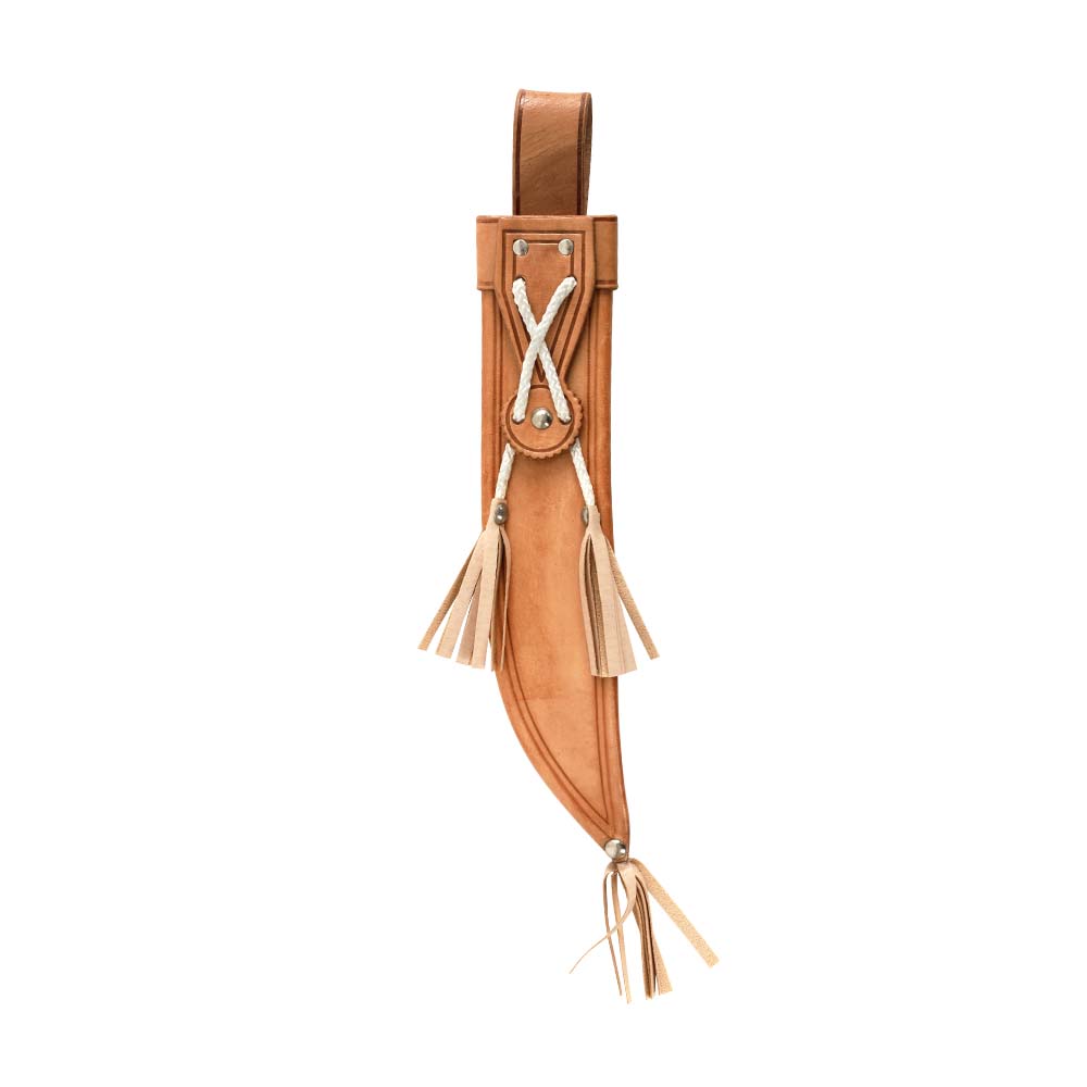 Vaina para machete viscaino cuero natural 12 in